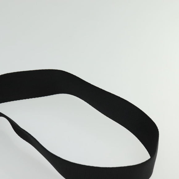 PRADA Shoulder Bag Nylon Black Silver Auth sw1340