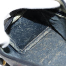 GUCCI GG Supreme Sherry Line Hand Bag PVC Navy Gold Red 40 02 006 Auth sw1342-20