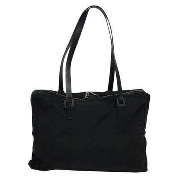 FENDI Zucca Canvas Tote Bag Black Auth sw1345