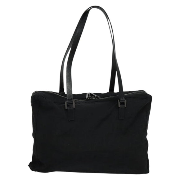 FENDI Zucca Canvas Tote Bag Black Auth sw1345