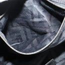 FENDI Zucca Canvas Tote Bag Black Auth sw1345-10