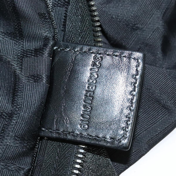FENDI Zucca Canvas Tote Bag Black Auth sw1345