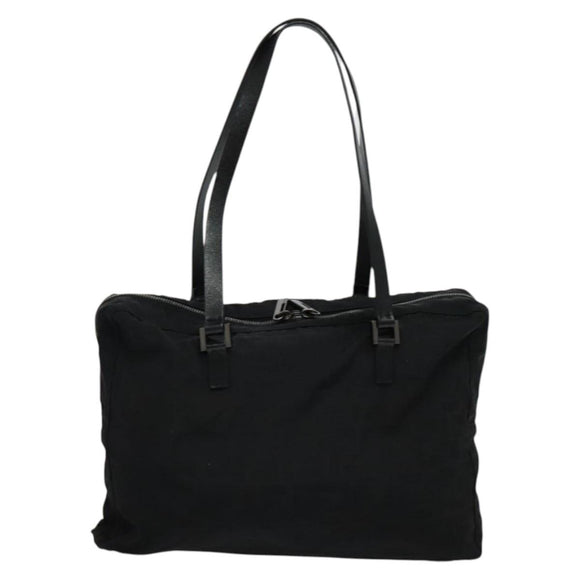FENDI Zucca Canvas Tote Bag Black Auth sw1345