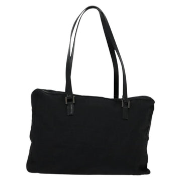 FENDI Zucca Canvas Tote Bag Black Auth sw1345 - 0