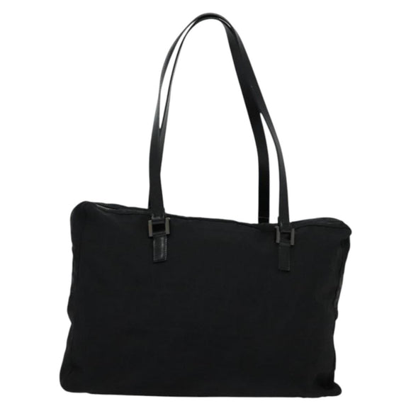 FENDI Zucca Canvas Tote Bag Black Auth sw1345