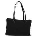 FENDI Zucca Canvas Tote Bag Black Auth sw1345-2