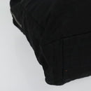 FENDI Zucca Canvas Tote Bag Black Auth sw1345-8