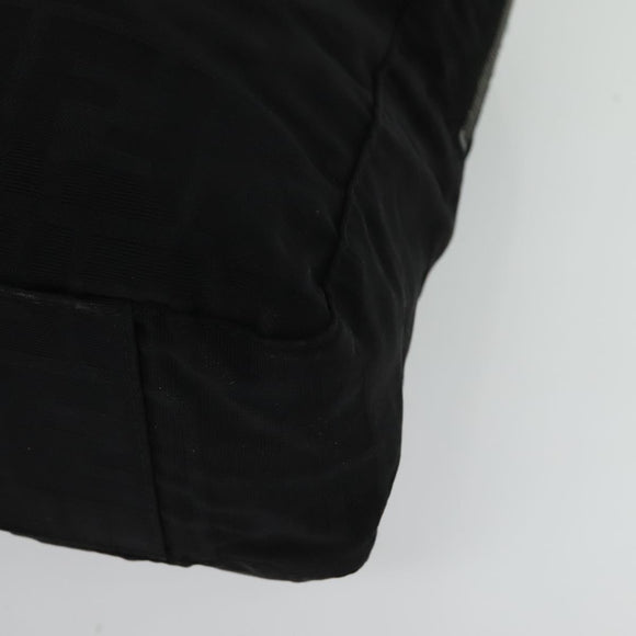 FENDI Zucca Canvas Tote Bag Black Auth sw1345