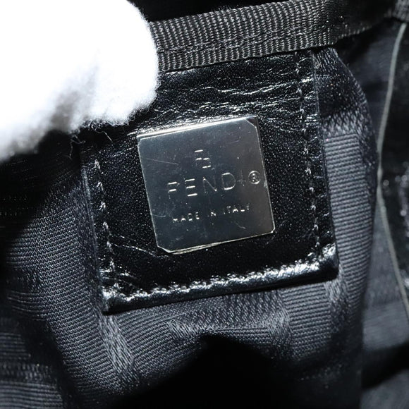 FENDI Zucca Canvas Tote Bag Black Auth sw1345