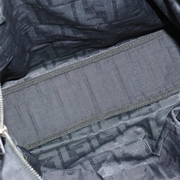 FENDI Zucca Canvas Tote Bag Black Auth sw1345