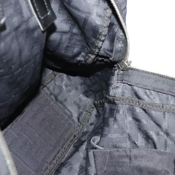 FENDI Zucca Canvas Tote Bag Black Auth sw1345