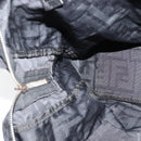 FENDI Zucca Canvas Tote Bag Black Auth sw1345-20