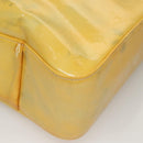 LOUIS VUITTON Monogram Vernis Columbus Tote Bag Gris M91028 LV Auth sw1346-16