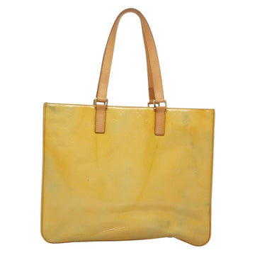 LOUIS VUITTON Monogram Vernis Columbus Tote Bag Gris M91028 LV Auth sw1346 - 0