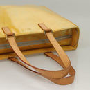 LOUIS VUITTON Monogram Vernis Columbus Tote Bag Gris M91028 LV Auth sw1346-9