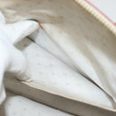 LOUIS VUITTON Suhari Lockit MM Hand Bag Leather White M91874 LV Auth sw1347-23