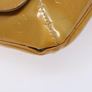 LOUIS VUITTON Monogram Vernis Thompson Street Bag Beige M91301 LV Auth sw1349-12