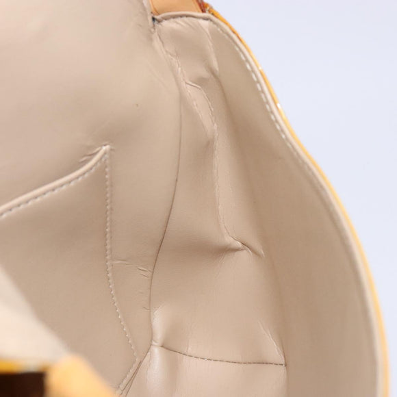 LOUIS VUITTON Monogram Vernis Thompson Street Bag Beige M91301 LV Auth sw1349