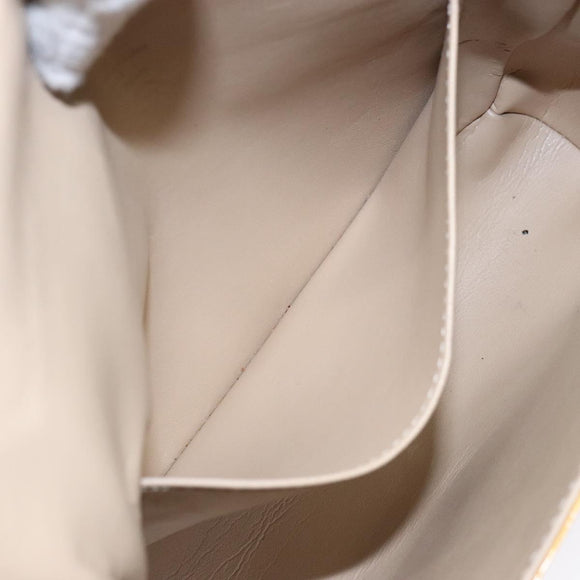 LOUIS VUITTON Monogram Vernis Thompson Street Bag Beige M91301 LV Auth sw1349