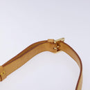 LOUIS VUITTON Monogram Vernis Thompson Street Bag Beige M91301 LV Auth sw1349-9