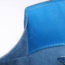 LOUIS VUITTON Epi Cluny Shoulder Bag Blue M52255 LV Auth sw1350-12