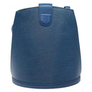 LOUIS VUITTON Epi Cluny Shoulder Bag Blue M52255 LV Auth sw1350-2