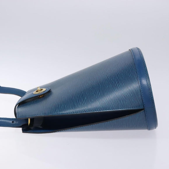LOUIS VUITTON Epi Cluny Shoulder Bag Blue M52255 LV Auth sw1350