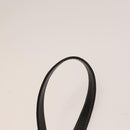 FENDI Pecan Bag Enamel PVC 3 Set Brown Black Auth sw1354-24