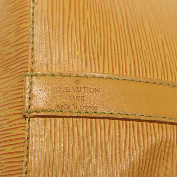LOUIS VUITTON Epi Petit Noe Shoulder Bag Yellow M44109 LV Auth sw1355