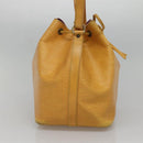 LOUIS VUITTON Epi Petit Noe Shoulder Bag Yellow M44109 LV Auth sw1355-3