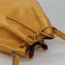 LOUIS VUITTON Epi Petit Noe Shoulder Bag Yellow M44109 LV Auth sw1355-6