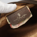 GUCCI GG Supreme Web Sherry Line Bag PVC Beige Brown 89 01 012 Auth sw1358-13