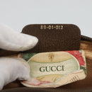 GUCCI GG Supreme Web Sherry Line Bag PVC Beige Brown 89 01 012 Auth sw1358-17
