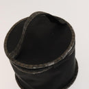 FENDI Pecan Hand Bag Nylon Canvas 5 Set Black Brown Auth sw1363-9