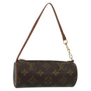 LOUIS VUITTON Monogram Papillon Pouch LV Auth sw1364-1