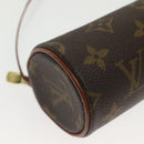 LOUIS VUITTON Monogram Papillon Pouch LV Auth sw1364-9