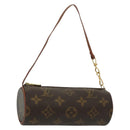 LOUIS VUITTON Monogram Papillon Pouch LV Auth sw1366-1