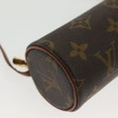 LOUIS VUITTON Monogram Papillon Pouch LV Auth sw1366-14