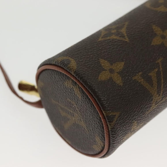 LOUIS VUITTON Monogram Papillon Pouch LV Auth sw1366
