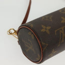 LOUIS VUITTON Monogram Papillon Pouch LV Auth sw1366-16