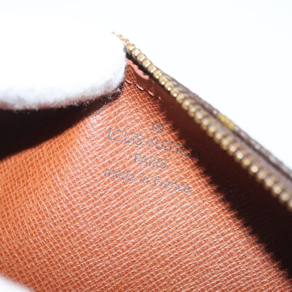 LOUIS VUITTON Monogram Papillon Pouch LV Auth sw1366