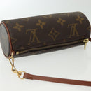 LOUIS VUITTON Monogram Papillon Pouch LV Auth sw1366-6