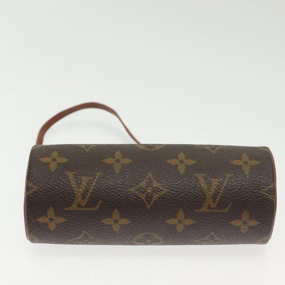 LOUIS VUITTON Monogram Papillon Pouch LV Auth sw1366