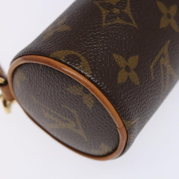 LOUIS VUITTON Monogram Papillon Pouch LV Auth sw1368