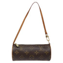 LOUIS VUITTON Monogram Papillon Pouch LV Auth sw1368-13