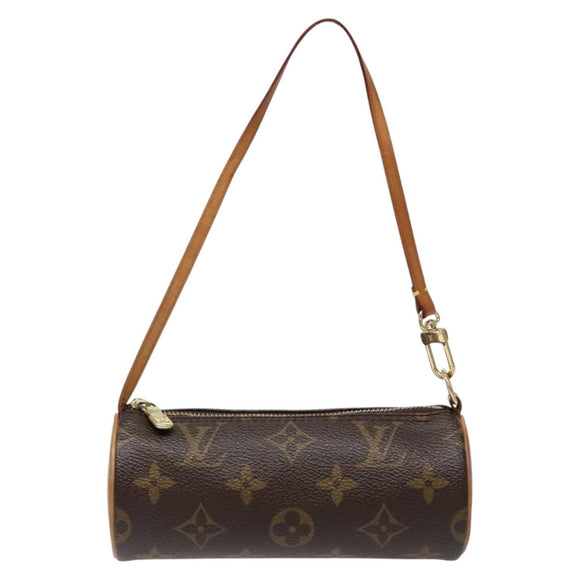 LOUIS VUITTON Monogram Papillon Pouch LV Auth sw1368