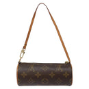 LOUIS VUITTON Monogram Papillon Pouch LV Auth sw1368-2