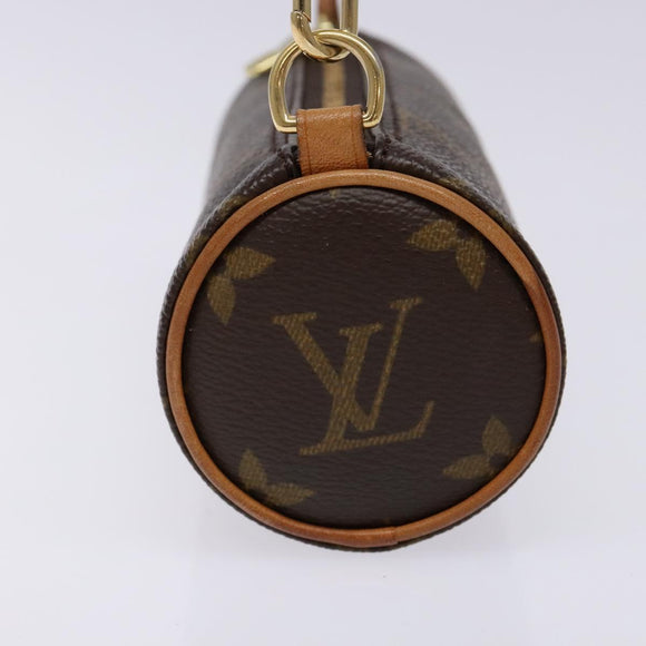LOUIS VUITTON Monogram Papillon Pouch LV Auth sw1368