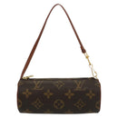 LOUIS VUITTON Monogram Papillon Pouch LV Auth sw1369-13
