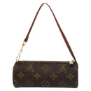 LOUIS VUITTON Monogram Papillon Pouch LV Auth sw1369-2